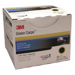 Picture of 3M 01408 Green Corps Roloc Abrasive Disc 3 Inch 36 Grit
