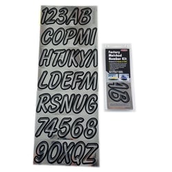 Picture of Hardline Products CHBKG400 Registration Kit 3" Smooth Cursive Gradient Lettering