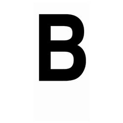 Picture of Hardline Products 17301 Exterior Boat Registration Decal Letters