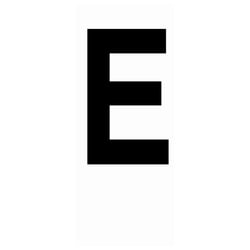 Picture of Hardline Products 17304 Exterior Decal Boat Registration Letters