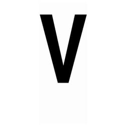 Picture of Hardline Products 17321 Exterior Boat Registration Decal Letters