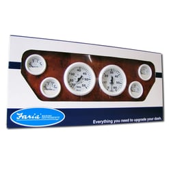 Picture of Faria Instruments KT9797 Dress White 6 Gauge Inboard Engine Set