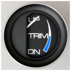 Picture of Faria Instruments 13017 Coral 2" Trim Gauge Black Mercury Mariner Mercruiser Volvo Yamaha
