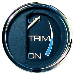 Picture of Faria Instruments 13707 Chesapeake SS Black 2" Trim Gauge