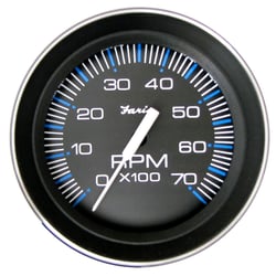 Picture of Faria Instruments 33005 Coral 4" Tachometer 7000 RPM All Outboard