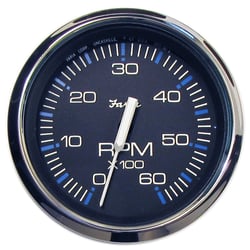 Picture of Faria Instruments 33710 Chesapeake SS Black 4" Tachometer 6000 RPM Gas Inboard I/O