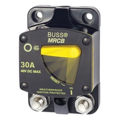 Picture of Blue Sea Systems 7136 187 Series Surface Mount DC Circuit Breaker 30 Amp