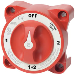 Picture of Blue Sea Systems 9002E e-Series 4 Position Selector Battery Switch with AFD