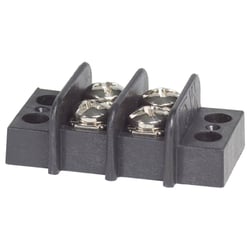 Picture of Blue Sea Systems 2402 Independent Terminal Block 15 Amp 2 Circuit