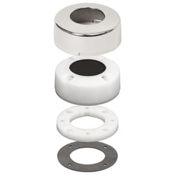 Picture of Blue Sea Systems 1003100 CableClam Waterproof Cable Pass-Through with Stainless Steel Dress Cap 1.40"