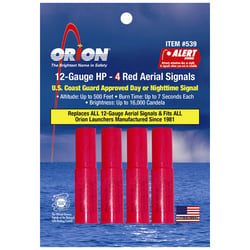 Picture of Orion 539 Alert-4 12 Gauge Aerial Flares 4-Pack