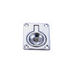 Picture of Perko 1103DP0CHR Flush Ring Pull 2-9/16 x 2 Inch Chrome Plated Bronze
