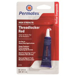 Picture of Permatex 27100 High Strength Threadlocker 6ml Red