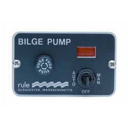 Picture of Rule Industries 42 Deluxe 3-Way Lighted Bilge Pump Panel Switch 24V/32V