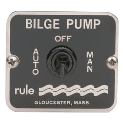 Picture of Rule Industries 45 Three-Way Bilge Pump Panel Switch Auto/Off/Manual