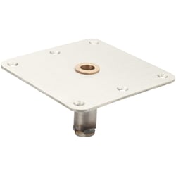 Picture of Swivl-Eze 6773-T 7x7 Stainless Steel Threaded Lock'N-Pin Pedestal Base 3/4" Thread