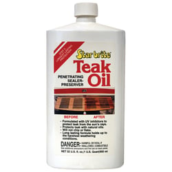 Picture of Star Brite 81632 Teak Oil Quart - Tung Oil Base Wood Sealer and Protectant