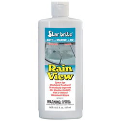 Picture of Star Brite 88708 Rain View Rain Repellent Windshield & Window Treatment 8 oz