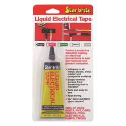 Picture of Star Brite 84154 Liquid Electrical Tape Black 1 oz Waterproof Dielectric Coating
