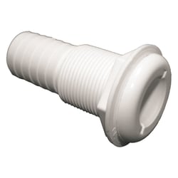 Picture of T-H Marine TH-1202-B 1-1/8 Inch Straight Thru-Hull Fitting White