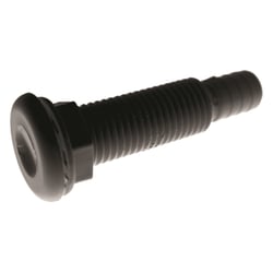 Picture of T-H Marine TH-750XL-DP Extended 3/4" Black Thru-Hull Fitting
