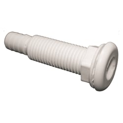 Picture of T-H Marine TH-752XL-B 3/4 Inch Straight Thru-Hull Fitting - White