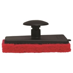 Picture of Starbrite 040021P Medium Duty Scrubber Brush with Removable Knob (Red)