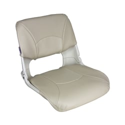 Picture of Springfield Marine 1061025 Skipper Folding Boat Seat with Cushions White
