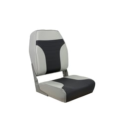 Picture of Springfield Marine 1040663 High Back Folding Boat Seat Grey/Charcoal