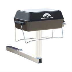 Picture of Springfield Marine 1940057 Aluminum LPG Grill with Hitch Mount