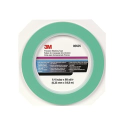 Picture of 3M 06526 Precision Masking Tape 3/4 Inch x 60 Yards Mint Green