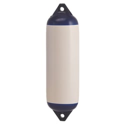 Picture of Polyform F-5 WHITE Twin Eye Boat Fender 11" x 30" White
