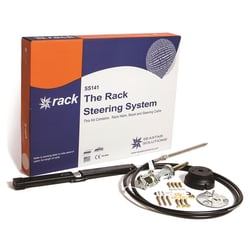 Picture of Seastar Solutions SS14113 Single Back Mount Rack & Pinion Steering System 13'
