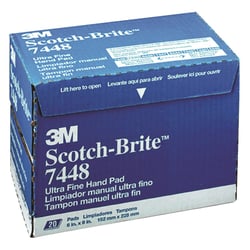 Picture of 3M 07448 Ultra Fine Hand Pads 6x9 Inch 20-Pack