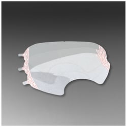 Picture of 3M 07142 Peel-Off Lens Cover for Respirators and Welding Helmets - 25 Pack