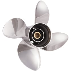 Picture of Solas 3453-130-17 HR Titan 4-Blade Stainless Steel Propeller for Yamaha 13x17