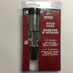 Picture of Husky Towing 30332 Hitch Lock Round 1/2 Inch Receiver Pin Lock