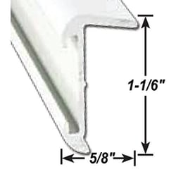 Picture of AP 0215740316 RV Roof Edge Molding 16 Foot Mill Finish Aluminum
