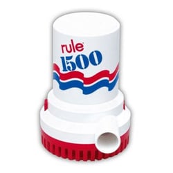 Picture of Rule Industries 03 1500 GPH High Capacity Bilge Pump 24V