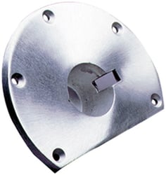 Picture of Springfield Marine 1600005 Taper-Lock 9" Flat Side Pedestal Base