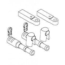 Picture of Seastar Solutions CA27319P 3300 Control Cable Adapter Kit for Mercury Outboard and I/O