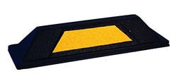 Picture of Leisuretime Products PC20Y 20" Secure Park Wheel Stop Yellow