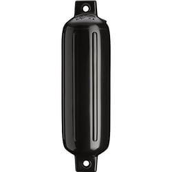 Picture of Polyform G-2-BLACK Twin Eye Boat Fender 4.5" x 15.5" Black