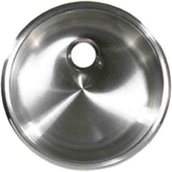 Picture of Scandvik 10242 Stainless Steel Cylindrical Sink 11-5/8" x 5" Brushed Finish