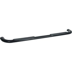 Picture of TrailFX A0023B 3 Inch Round Bent Side Step Black Powder Coated Steel
