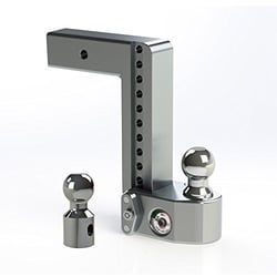 Picture of Weigh Safe WS10-2.5 Adjustable Ball Mount with Built-In Scale - 10" Drop 2.5" Shank