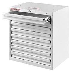 Picture of Weatherguard 9988301 8-Drawer Steel Storage Cabinet 18x14x24