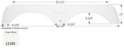 Picture of Icon Pistons 12185 RV Fender Skirt 66.125" x 11" for Jayco Eagle