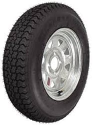 Picture of Americana Tire & Wheel 3S560 ST215/75D14 Bias Trailer Tire with 14" Galvanized Spoke Wheel - 5 on 4-1/2