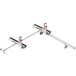 Picture of Weatherguard 2277-3-01 Full-Size Van Drop-Down Dual Ladder Rack with Center Member